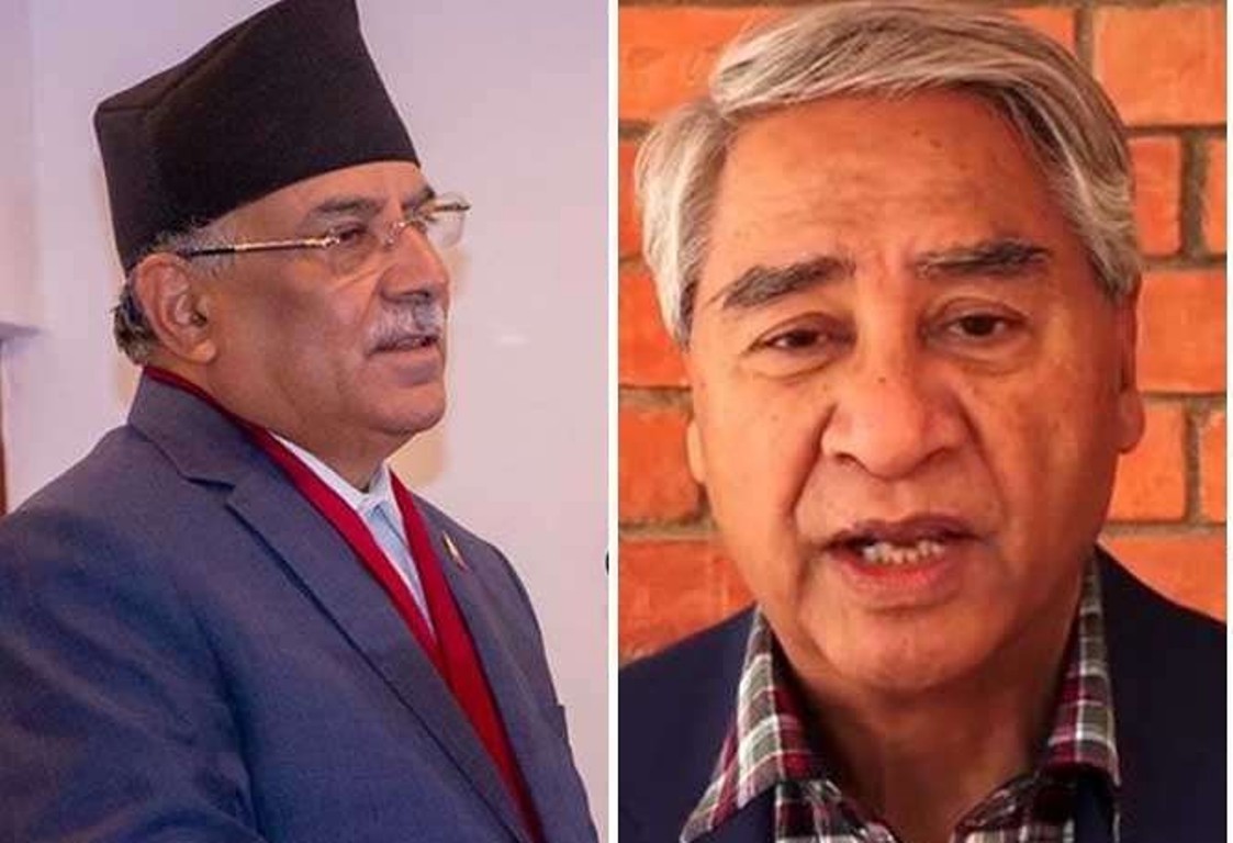 PM Deuba, Maoist Centre Chair Dahal discuss Cabinet expansion